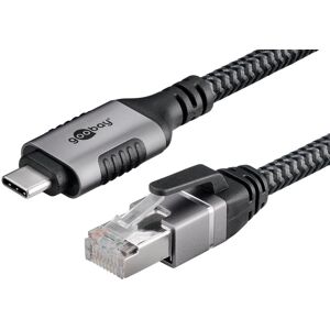 Goobay Usb-C Til Rj45 Cat 6 Ftp Kabel - 1 M