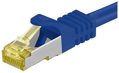 Cat 7 S/ftp Lszh Netværkskabel - Blå - 15 M