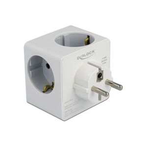 Delock Powercube 2x Usb-A / 1x Usb-C - Schuko Eu Jord - 3-Vejs