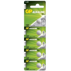 Gp Alkaline Lr54 / Lr1130 / Ag10 Batteri - 5 Stk.