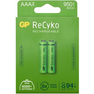 Gp Recyko Aaa-Batteri - 950 Mah - 2 Stk.