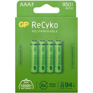 Gp Recyko Aaa-Batteri - 950 Mah - 4 Stk.