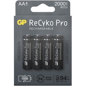 Gp Recyko Pro Aa-Batteri - 2100 Mah - 4 Stk.