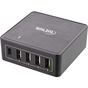 Inline Quick Charge Usb Pd 3.0 Ladestation  - 4xusb-A+usb-C - 60