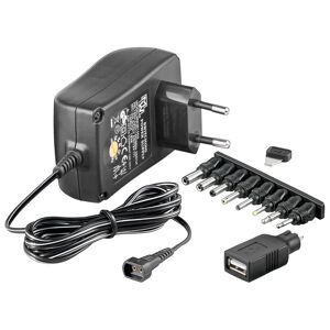 Universal Strømforsyning - 3 V Til 12 V - 1500 Ma