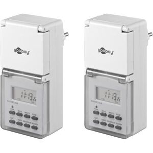 El Timer - 24 Timer - Digital Ur - Ip44 - 2 Stk.