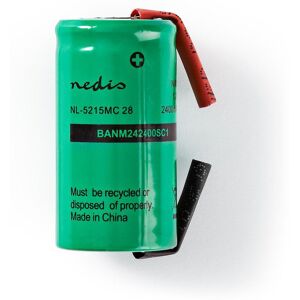 Nedis Genopladelige Ni-Mh-Batteri - 1,2 V - Til Lodning - 2400 Mah