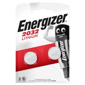 Energizer Lithium Cr2032 Batteri - 2 Stk.