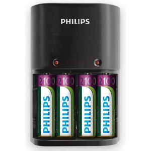 Philips Mustlife Batterioplader - Inkl. 4 X Aa 2100 Mah