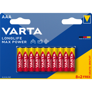 Varta - Longlife Max Power Aaa - 10 Stk