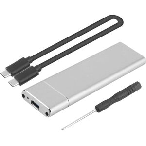 Usb 3.1 Gen1 Til M.2 Sata Eksternt Kabinet - Sølv