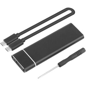 Usb 3.1 Gen1 Til M.2 Sata Eksternt Kabinet - Sort