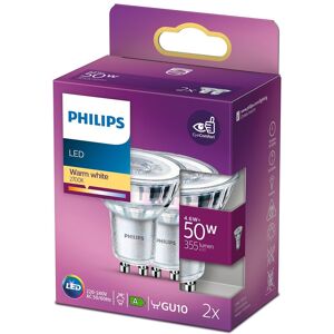 Philips Led Classic Spot - Gu10 - 4.6 W - 355 Lumen - 2 Stk.