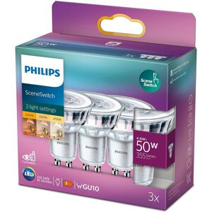 Philips Sceneswitch Gu10 - Varm Hvid - 3 Stk - 355 Lumen