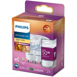 Philips Led Cri90 Spot - Dæmpbar - Gu10 - 3.8 W - 2 Stk - 345 Lm