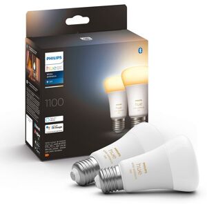 Philips Hue E27 Bt - White Ambiance - A60 - 1100 Lumen - 2 Stk.