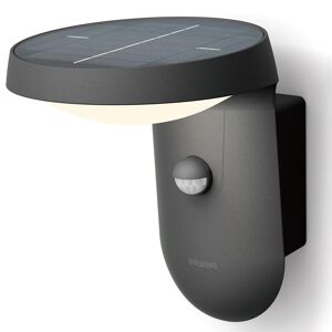 Philips Tyla Led Solcelle Væglampe - 3000k - Antracit