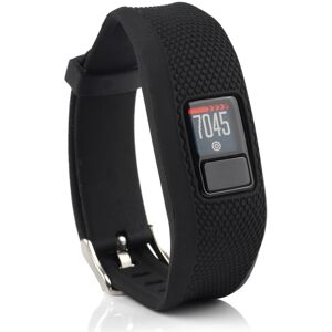 Urrem Til Garmin Vivofit 3 / Vivofit Jr/jr2 - Silikone - Sort