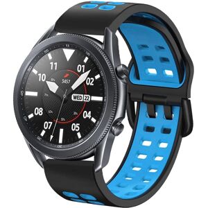 Garmin Urrem Til Vivomove 3/sport - Silikone - 20 Mm - Sort/blå