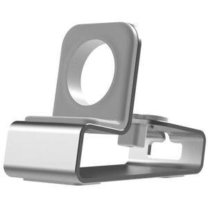 Stander Til Apple Watch Og Airpods 1/2/pro - Aluminium - Sølv