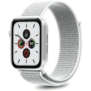 Puro Apple Watch Rem - S/m Og M/l - Nylon - 42-49 Mm - Hvid