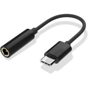 Usb-C Til 3.5 Mm Adapter - Sort