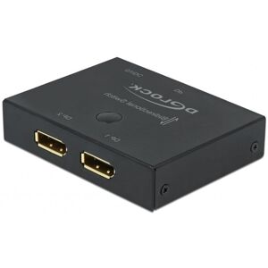 Delock Displayport 8k Switch/splitter Bidirectional - 2 Vejs