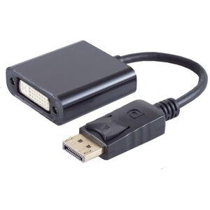 Displayport 1.1 Til Dvi-D Adapter Kabel - Sort