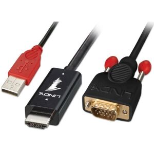 Lindy Hdmi Til Vga Kabel - 3 M