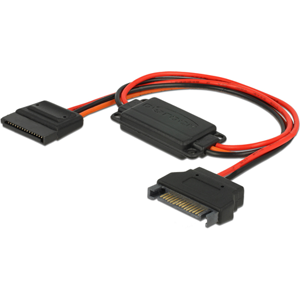 DeLOCK Sata Strøm Adapter - 15-Pin (5v) Til 15-Pin (3.3v)