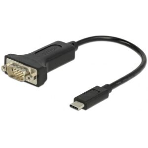 Delock Usb-C Til Seriel Rs232 Adapter Kabel - 15 Cm