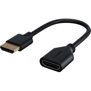 Goobay Hdmi Flex Adapter - Hdmi Han/hun Forlængerkabel - 10 Cm