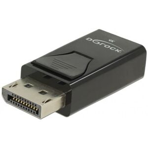 Delock Displayport 1.2 Til Hdmi Adapter - 4k - Sort