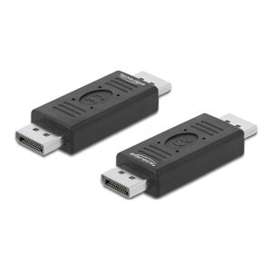 Delock Displayport Han/han Adapter - 4k/60hz - Sort