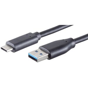 Usb-C Til Usb-A 3.2 Gen.1 Kabel - Sort - 1 M