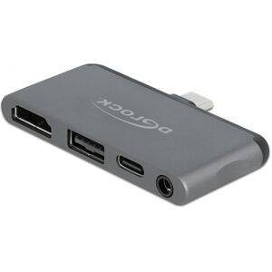 Delock Mini Usb-C Hdmi Hub 4k/60 Hz