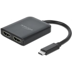 Delock Usb-C Til 2 X Hdmi Splittter Mst / Vxp