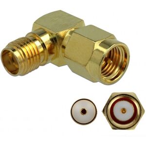 Delock - Sma Han Til Sma Hun 90° Adapter - 3 Ghz