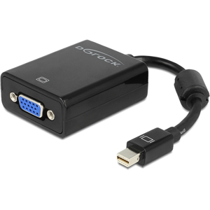 Delock Mini Displayport 1.2 Til Vga - Sort