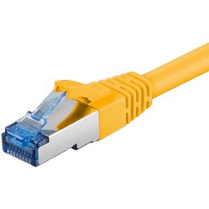 Cat 6a S/ftp Lszh Netværkskabel - Gul - 5 M