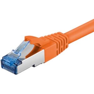 Cat 6a S/ftp Lszh Netværkskabel - Orange - 5 M