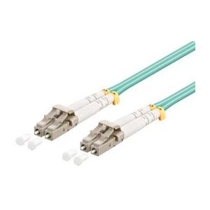 Fiber Optisk Lszh Kabel - Lc/lc 50/125 Μm Om3 - 7.5 M