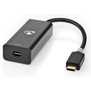 Nedis Usb-C Til Mini Displayport Adapter - 8k/60 Hz - Sort - 0.2