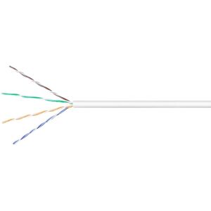 Cat 5e U/utp Netværkskabel - Cu - Solid - Hvid - 305 Meter