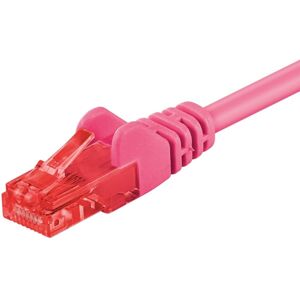 Cat 6 U/utp Netværkskabel - Magenta - 10 M