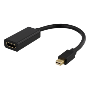 Mini Displayport Til Hdmi Hun - 4k/60hz - Sort