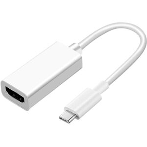 Usb-C Til Hdmi Adapter - Uhd 4k - 60hz - Hvid