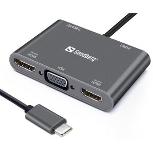 Sandberg Usb-C Hdmi/vga Hub