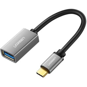 Usb-C Otg Adapter - Usb-C Han / Usb-A 3.0 Hun - Grå