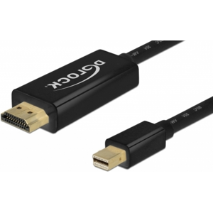 Delock Mini Displayport 1.1 Til Hdmi Kabel - 1080p/60hz - 1 M